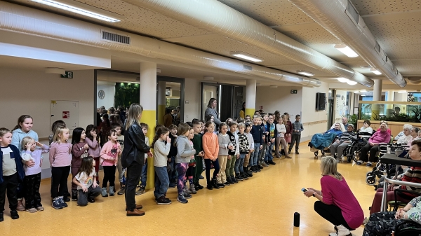 VÁNOČNÍ NÁVŠTĚVA DOMOVA U FRANTIŠKA 