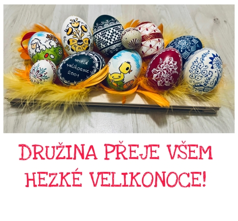 Družina přeje všem veselé velikonoce