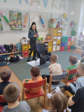 NÁVŠTĚVA SOVIČEK VE ŠKOLNÍ DRUŽINĚ