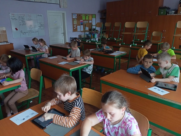 Malování na iPadech
