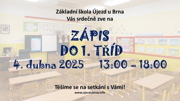 Zápis do 1. tříd