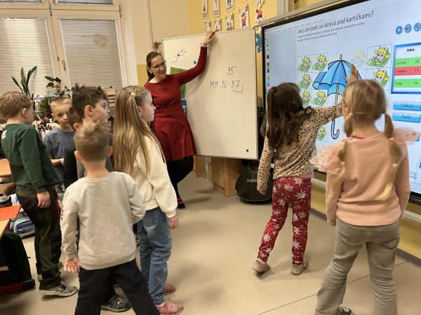 Přípravka zavítala do I. A a I. B