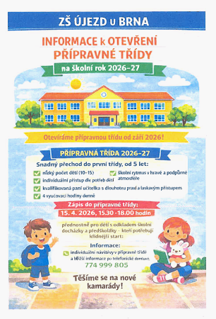 Základní informace o přípravné třídě